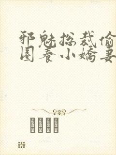 邪魅总裁偷心计圈养小娇妻