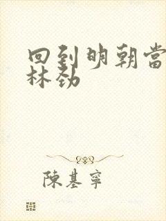 回到明朝当王爷林劲