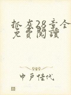 抓灰28章全部免费阅读