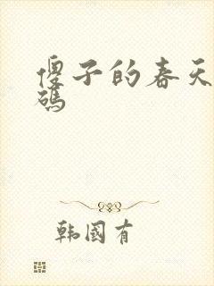 傻子的春天无乱码