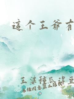 这个王爷有点坏