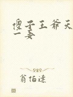 傻子王爷天下第一妾