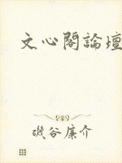 文心阁论坛