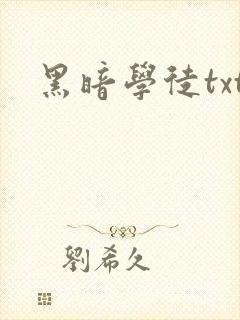 黑暗学徒txt