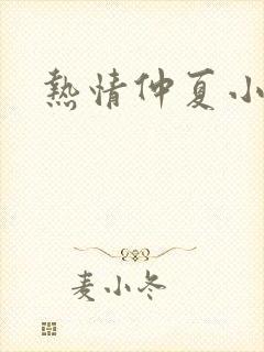 热情仲夏小说