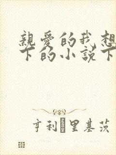 亲爱的我想你我下的小说下载