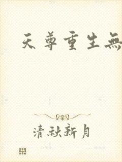 天尊重生无弹窗