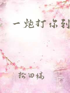 一炮打你到天亮