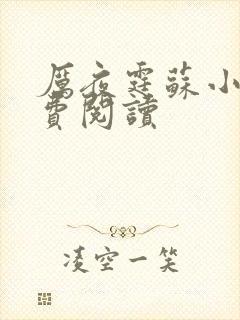 厉夜霆苏小汐免费阅读