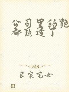 公司里的艳妇们都熟透了