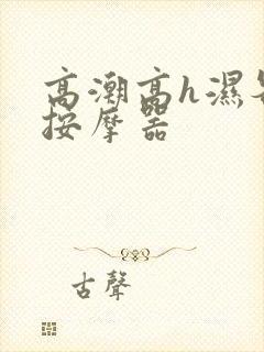 高潮高h湿各种按摩器