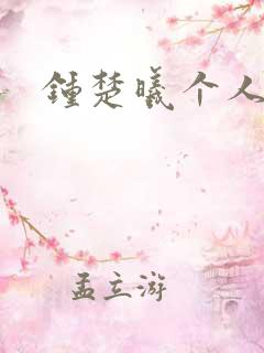 钟楚曦个人简历