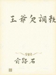 王爷欠调教