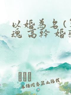 以婚为名 (军魂 高干 婚恋)