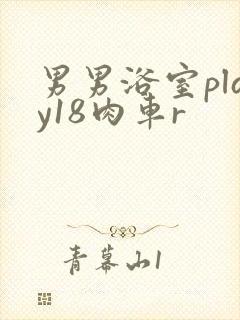 男男浴室play18肉车r