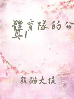 体育队的公用玩具1