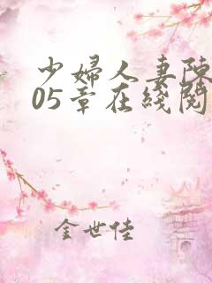 少妇人妻陈艳105章在线阅读