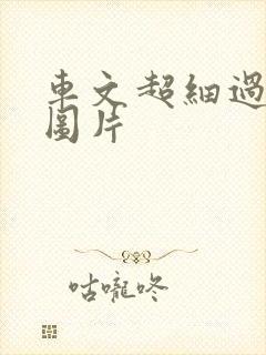 车文超细过程长图片