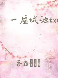 一座城池txt