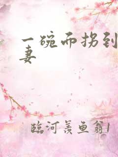 一碗面拐到美艳妻