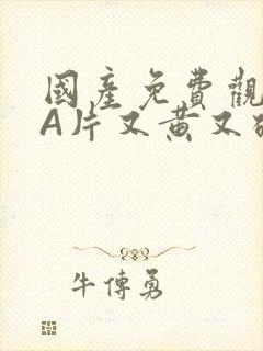 国产免费观看黄A片又黄又硬小说