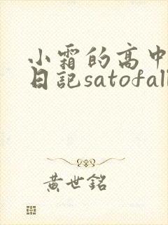 小霜的高中成长日记satofall