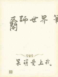 巫师世界 笔趣阁