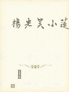 杨光吴小莲