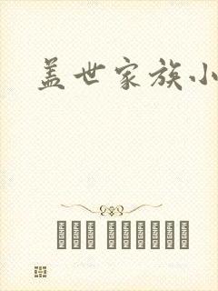 盖世家族小说