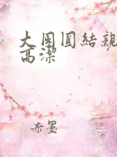 大团圆结亲情会高洁