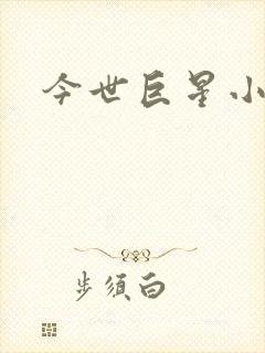 今世巨星小说