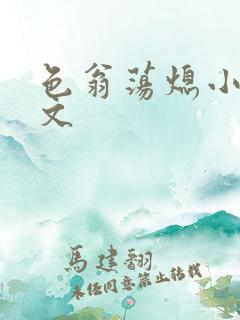 色翁荡熄小说全文