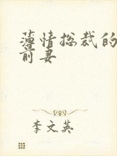 薄情总裁的失声前妻