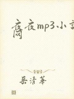 夜夜mp3小说网