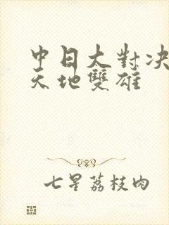 中日大对决  天地双雄