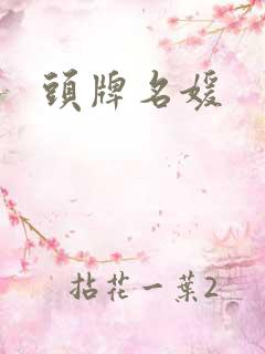 头牌名媛