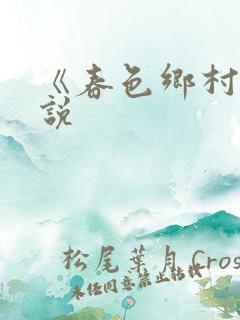 《春色乡村》小说