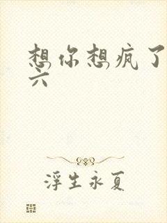 想你想疯了 奚六