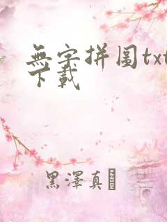 无字拼图txt下载