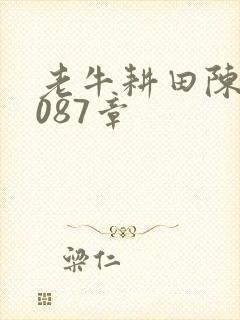 老牛耕田陈雪1087章