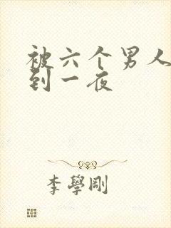 被六个男人躁J到一夜