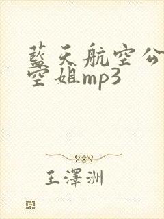 蓝天航空公司的空姐mp3