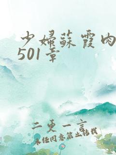 少妇苏霞肉欲第501章