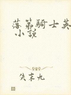 落第骑士英雄谭 小说