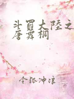 斗罗大陆之肉奴唐舞桐