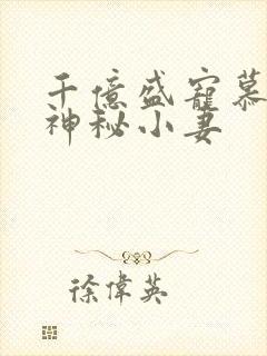 千亿盛宠慕少的神秘小妻