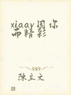 xiaav因你而精彩