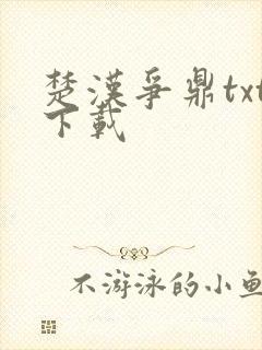 楚汉争鼎txt下载