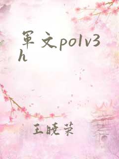 军文po1v3h