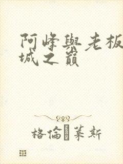 阿峰与老板娘倾城之巅